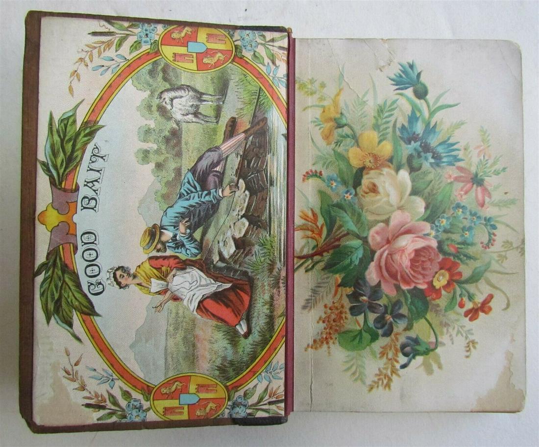1884 TOBACCO TALK & SMOKER'S GOSSIP book WOODEN BINDING CIGAR BOX DESIGN antique