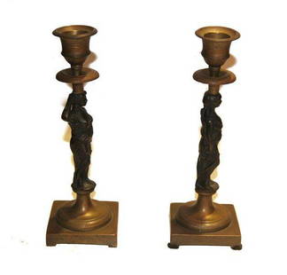 FABULOUS BRONZE NEO CLASSICAL STATUES: Title: FABULOUS BRONZE NEO CLASSICAL STATUESDescription: M ROO Bronze Neo Classical Statues This amazing pair of statues is a neoclassical style. It is made of bronze. The weight is 537 grams. 