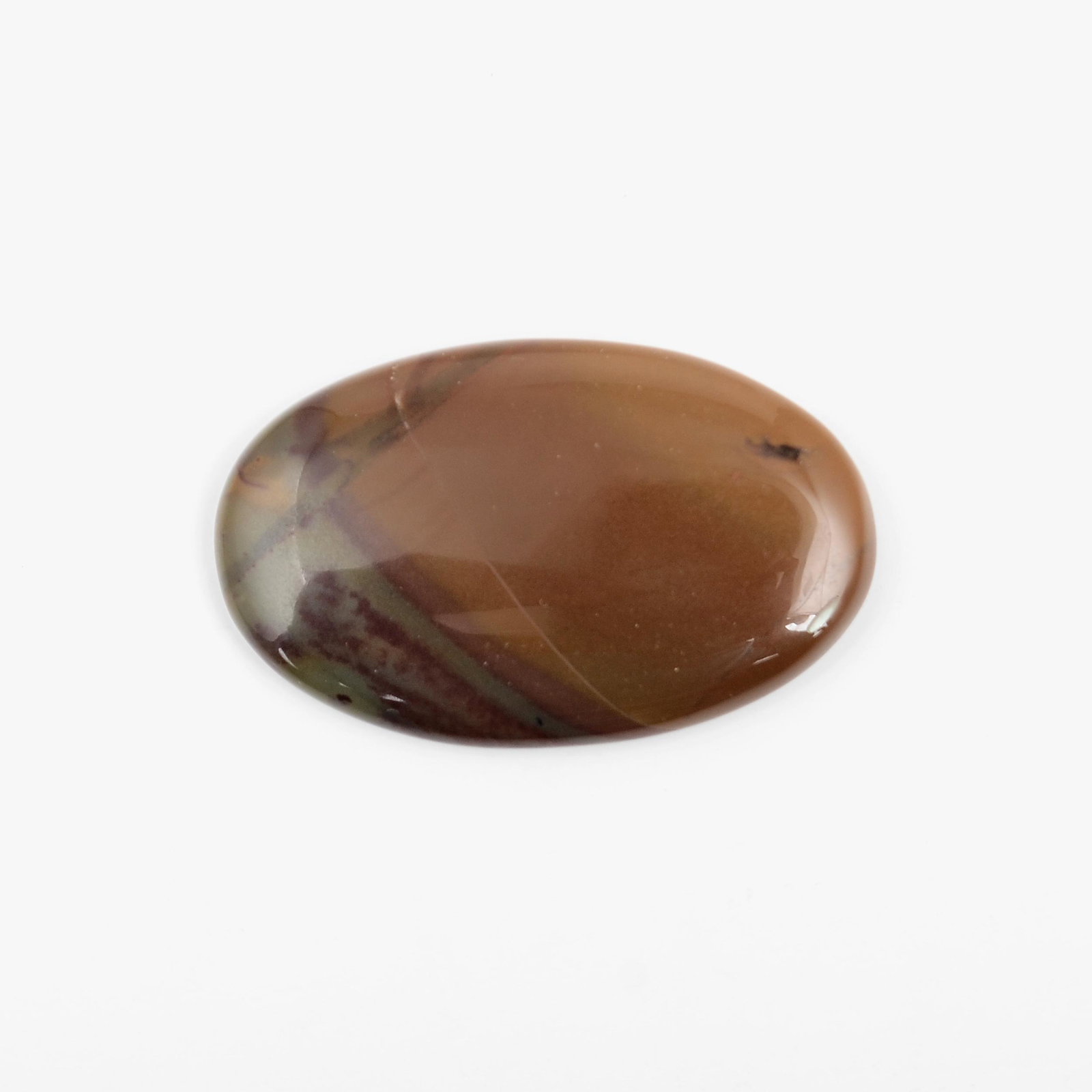 22.00 Carat Brown Color Natural Oval Jasper Loose Gemstone 1 Pieces: No Reserve! Title: 22.00 Carat Brown Color Natural Oval Jasper Loose Gemstone 1 Pieces Brand: Gems Trading Center Gemstones: Jasper Carat Weights: 22 Size/Dimensions: 4H x 32L x 20W mm Shipping: Domes