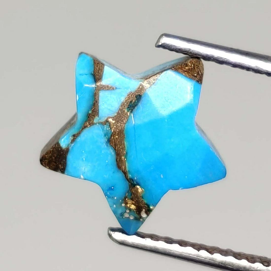 3.05 ct Composite Star Copper Turquoise (1 of 2)