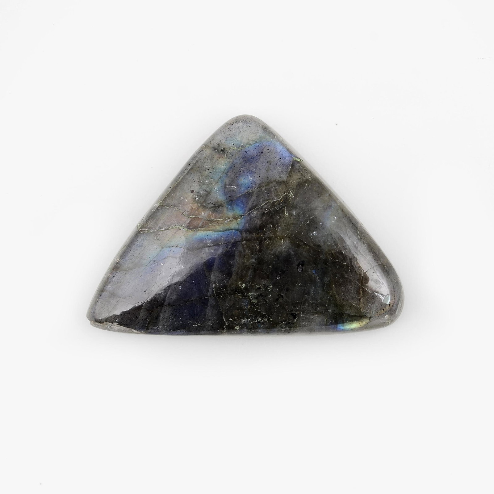 Blue Color 73 Carat Fancy Shape Natural Labradorite Loose Gemstone 1 Pieces: No Reserve! Title: Blue Color 73 Carat Fancy Shape Natural Labradorite Loose Gemstone 1 Pieces Additional Information: Specification of Gemstone Stone : Labradorite Shape : Fancy Size : 8H x 42L x 29.