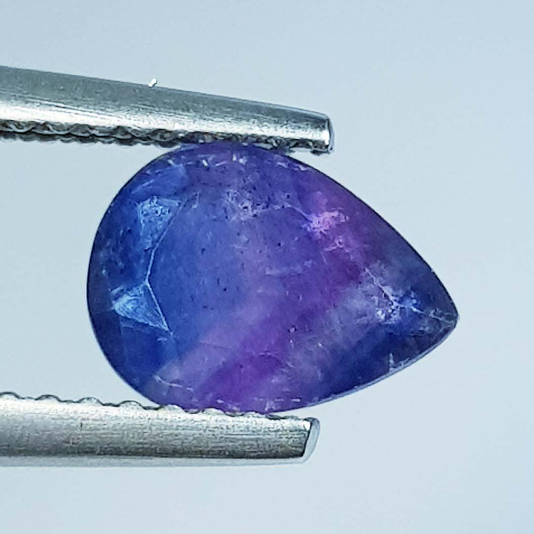 1.32 ct Natural Blue Sapphire: No Reserve! Title: 1.32 ct Natural Blue Sapphire Color/Clarity: Loosegemstone Gemstones: VS Carat Weights: 1.32 Size/Dimensions: 8.00 x 6.00 x 3.50 Additional Information: Pear - Burma Shipping: Dom