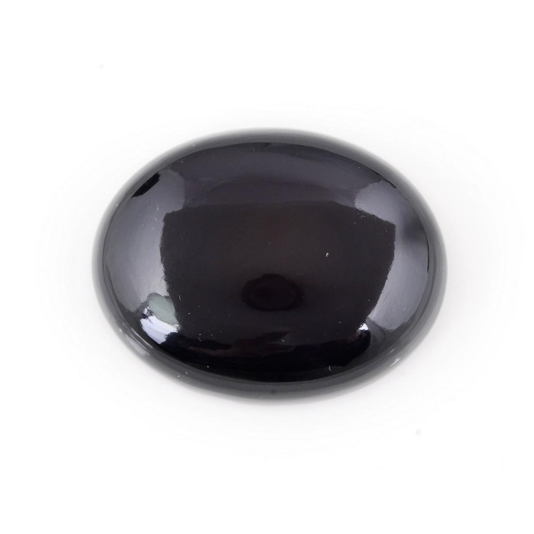 126.50 Carat Natural Oval Black Obsidian Loose Gemstone 1 Piece: No Reserve! Title: 126.50 Carat Natural Oval Black Obsidian Loose Gemstone 1 Piece Additional Information: Black Obsidian' Details * Stone : Obsidian * Shape : Oval * Size : 12H x 42.5L x 33W mm * Col
