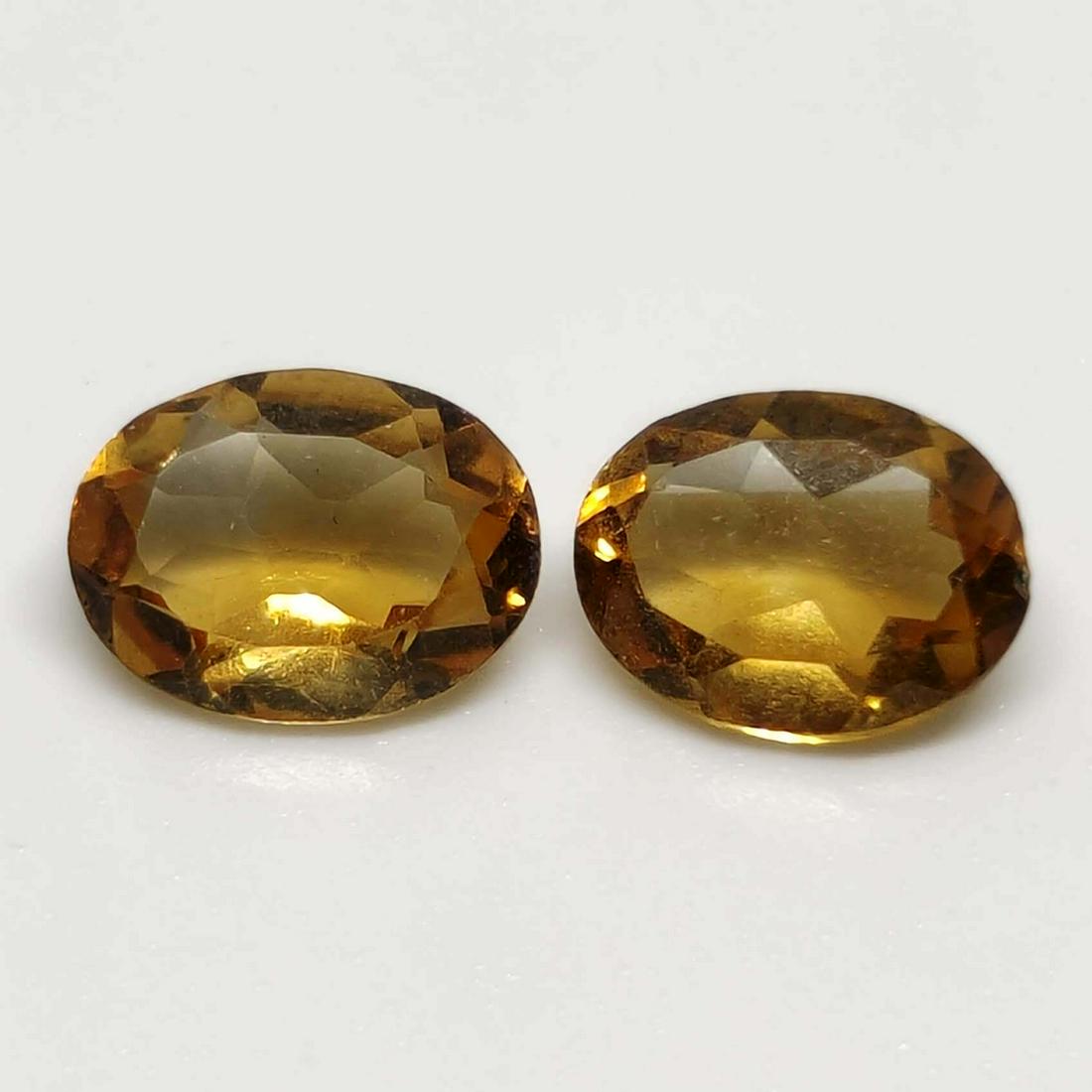 2.15 ct Natural Citrine Pair (1 of 1)