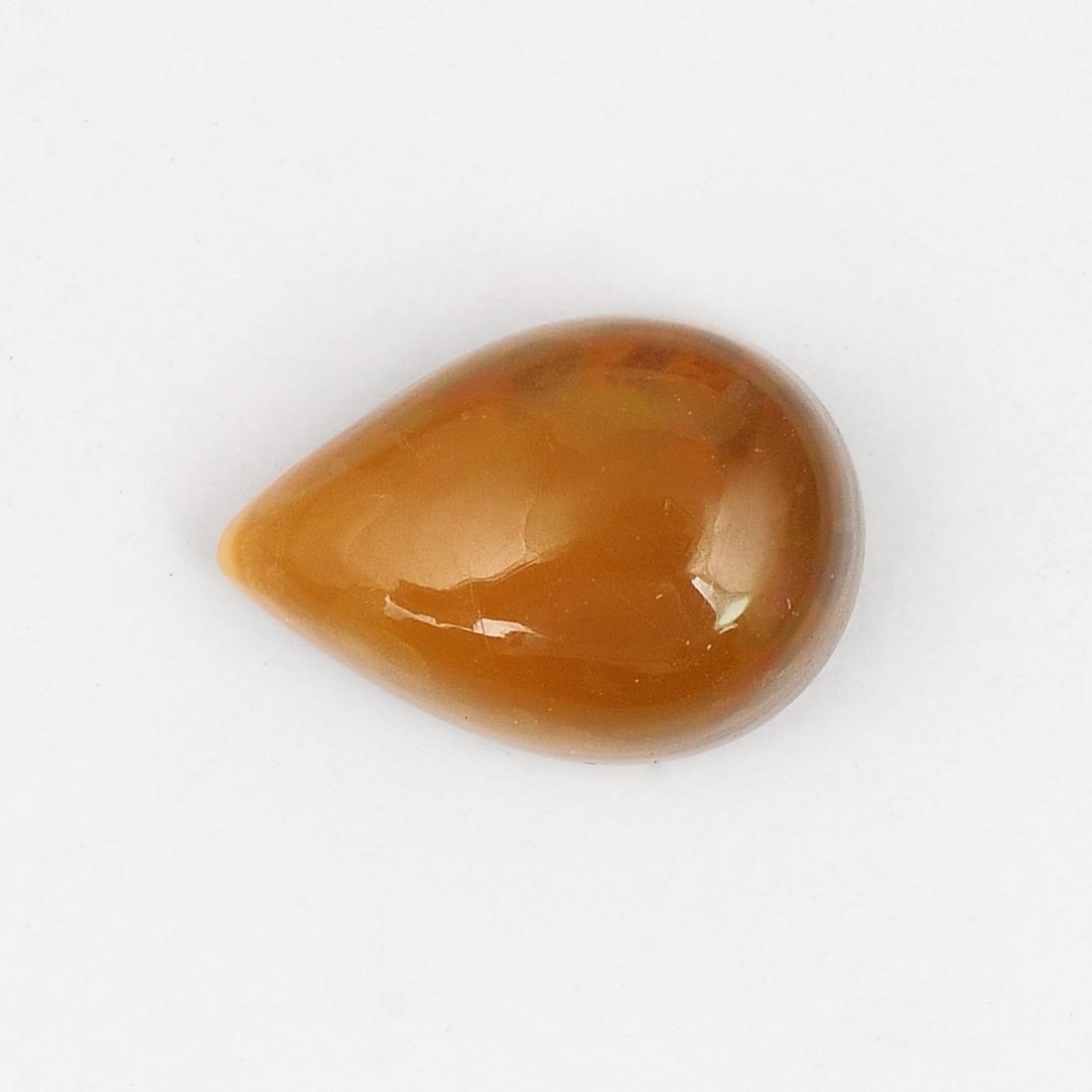2.5 Carat Brown Color Pear Natural Opal Loose Gemstone 1 Pieces (1 of 7)
