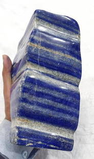 3200 Gram AAA Quality Blue Lapis Free Form Tumble From Sar e Sang Afghanistan: Title: 3200 Gram AAA Quality Blue Lapis Free Form Tumble From Sar e Sang Afghanistan Name: Lapis Lazuli Color: Blue Weight: 3200 Gram Origin: Afghanistan Shape: Tumble One of the most prized stones