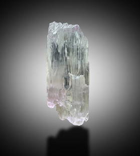 Kunzite Crystal V-Shape Terminations And Undamaged Color: Kunzite Crystal , V-Shape Terminations And Undamaged Color Natural Kunzite Crystal 28 Gram Weight : 28 Gram. Dimension : 55*21*13 mm Color: Pink, Purple Luster: Vitreous Crystal system: Monoclinic