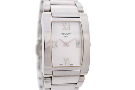 Tissot Model T007309A Stainless Steel Quartz Ladies Watch: Title: Tissot Model T007309A Stainless Steel Quartz Ladies Watch Brand: TissotDate: 2000sModel: T007309A Movement: QuartzFunctions: Time and dateCase Metal: Stainless SteelCase Size: 25mm X