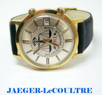 Vintage JAEGER-LeCOULTRE Automatic MEMOVOX Alarm Watch 1960s Cal.K916 Ref 3079: Vintage S/Steel Gold Plated JAEGER-LeCOULTRE Automatic MEMOVOX Alarm Watch 1960s Cal.916 Ref 3079* EXLNT* Serviced This Men's Jaeger-LeCoultre watch is Swiss made. Great present for yourself or