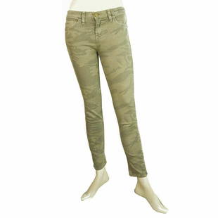 Current Elliott Khaki Camo Army print 1280 "The Stiletto" Trousers Pants 25: Current Elliott Khaki Camo Army print 1280 "The Stiletto" Trousers Pants 25 Super fashionable camo trousers from the Current / Elliott collection " The Stiletto" with style code 1280-0982!! This army