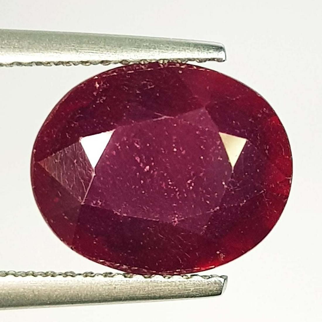 Natural Ruby Oval Cut 5.77 ct (1 of 5)