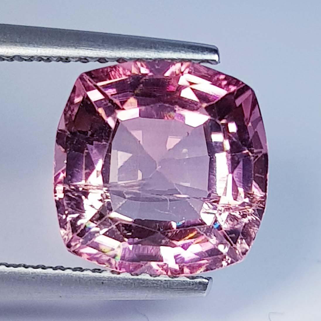 5.30 ct Natural Tourmaline Cushion Cut (1 of 5)