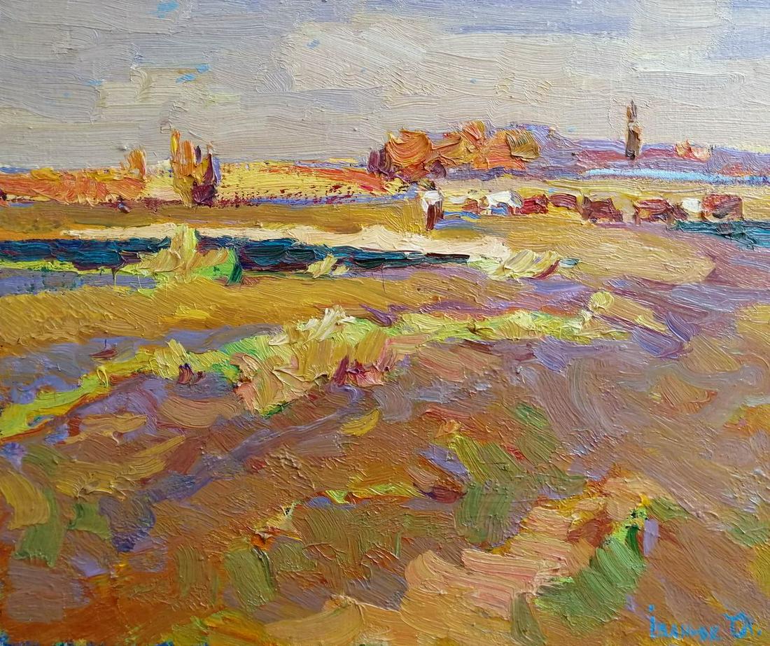 Oil painting The golden ray Kalenyuk Alex (1 of 9)