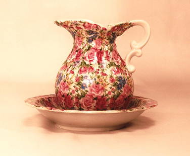 Pitcher & Dish by Andrea by Sadek: Title: Pitcher & Dish by Andrea by SadekDescription: Andrea by Sadek, (pronounced AN-dree-uh by Say-dek), also known as Charles Sadek Import Company or J. Willfred is headquartered in New Rochelle,