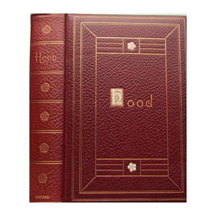 The Complete Poetical Works of Thomas Hood: FIRST EDITION THUS. Edited, with Notes by Walter Jerrold. Publishers wine buckram beveled boards with decorative gilt title and gilt borders. Gilt title, gilt bands and gilt vignettes to spine.