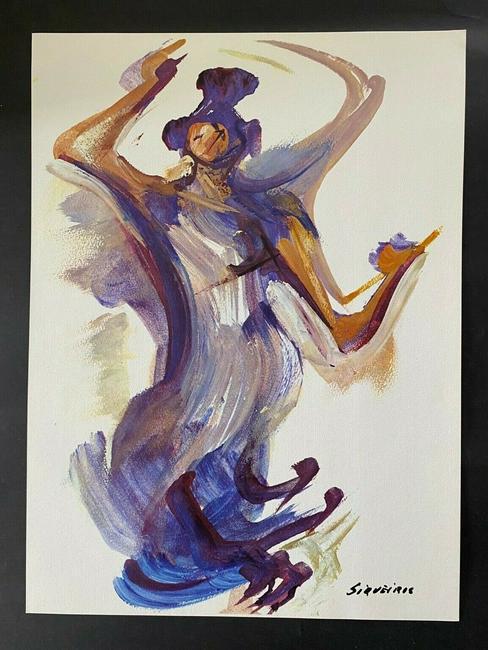 DAVID ALFARO SIQUEIROS SIGNED LTD ED PRINT FROM GALERIA MISRACHI MEXICO 416/1000 (1 of 4)