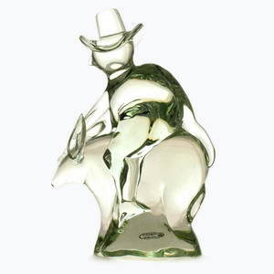 Seguso Vetri D&#8217;arte - Top Murano glass Cristal figure signed