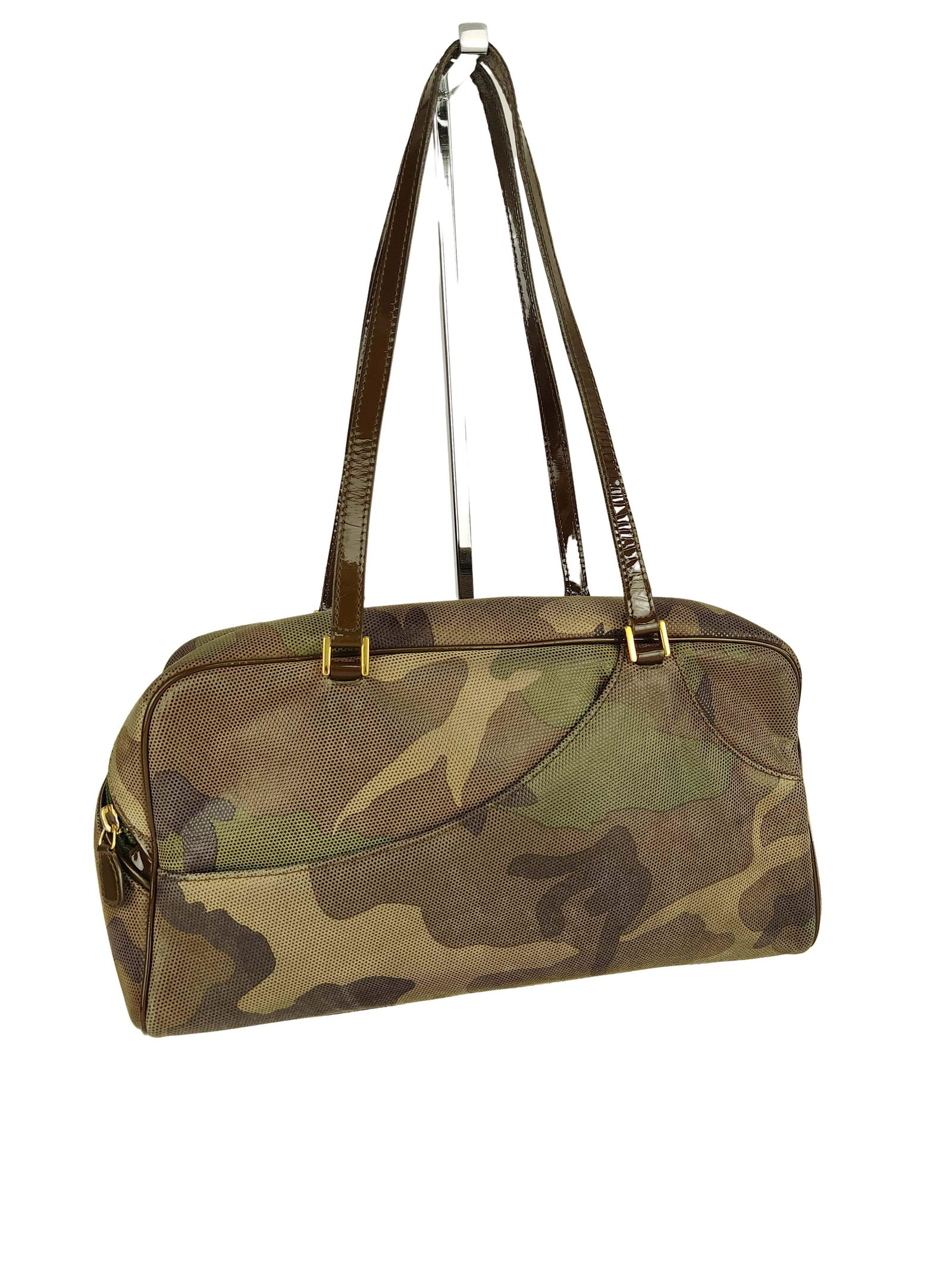 CHRISTIAN DIOR Camouflage shoulder bag (1 of 16)