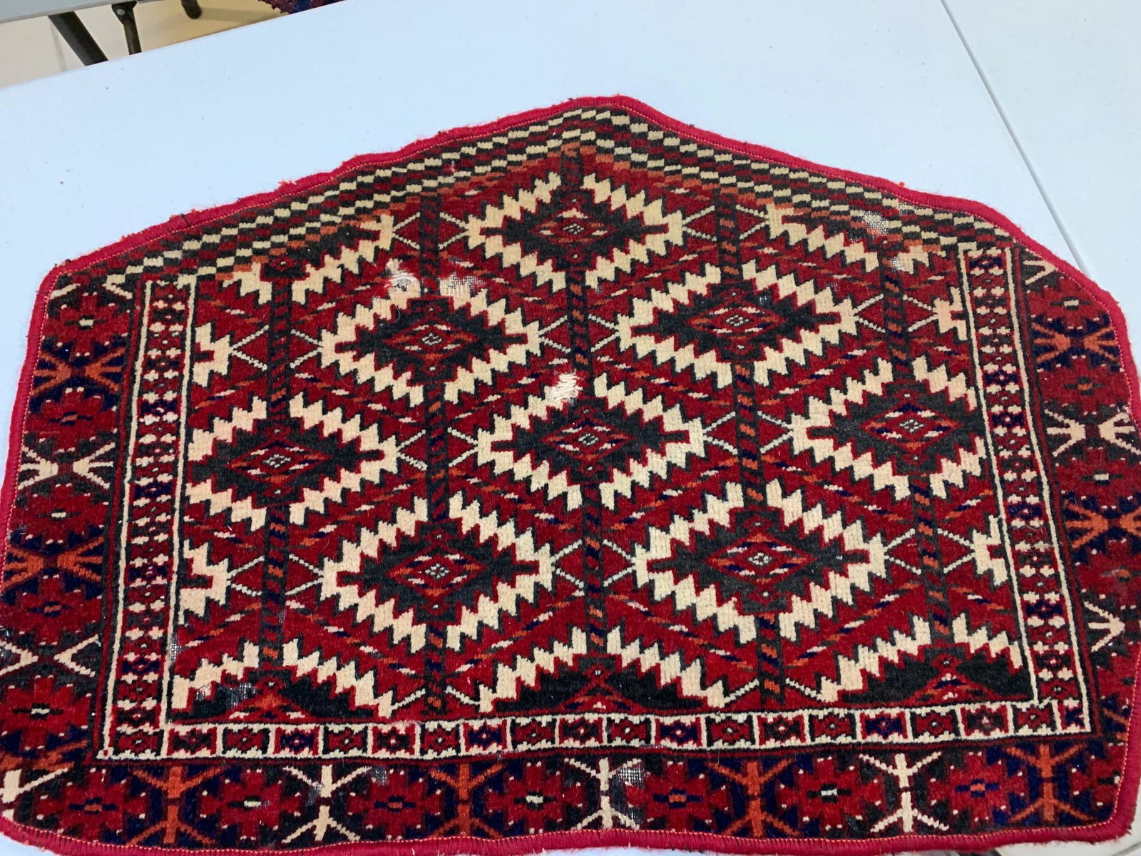 Hand Knotted Persian Turkman Rug 2.9x1.10 ft. #110 (1 of 7)