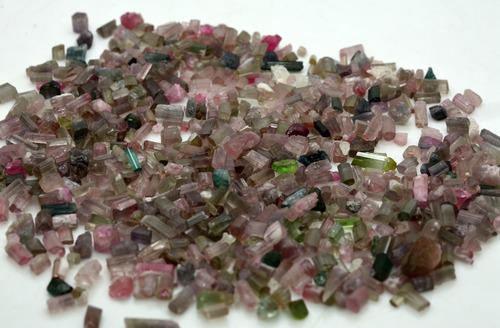 102 Grams Beautiful Mix Tourmaline Rough Crystals Lot (1 of 4)