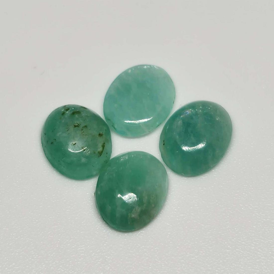 5.35 ct Natural Green Amazonite Cabochon Lot: No Reserve! Title: 5.35 ct Natural Green Amazonite Cabochon Lot Additional Info: Gemstones: Amazonite Carat Weights: 5.35 ct Size/Dimensions: 9 X 7 mm Materials & Techniques: Amazonite Weight Unit: Ct