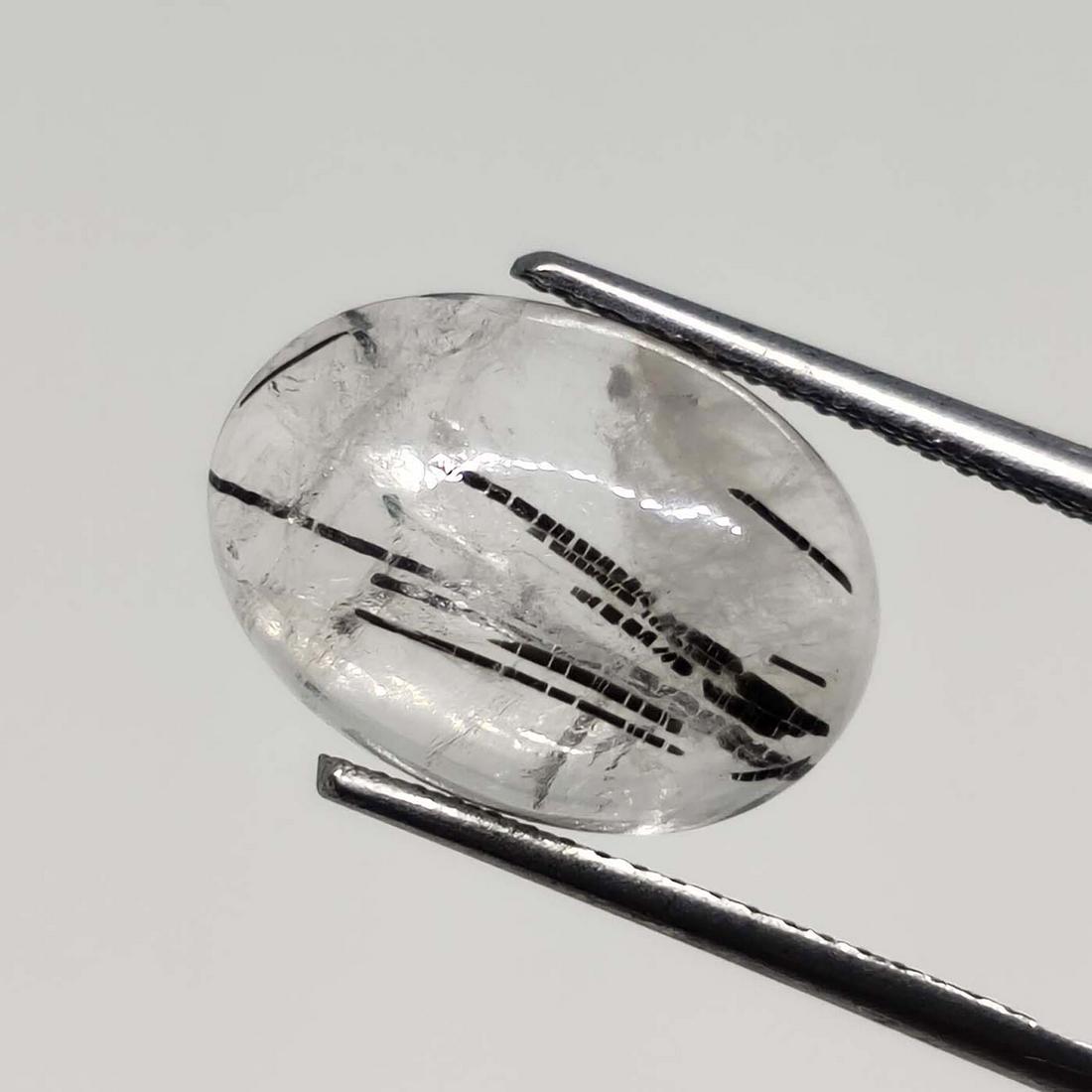 5.40 ct Natural Black Rutile Quartz (1 of 2)