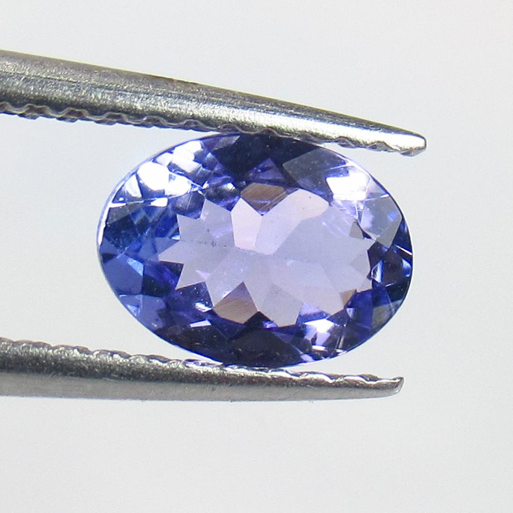 0.80 Ctw Natural Tanzanite Oval Cut: No Reserve! Title: 0.80 Ctw Natural Tanzanite Oval Cut Stone Clarity: VVS Gemstones: Natural Tanzanite Carat Weights: 0.8 Size/Dimensions: 7.10 x 5.20 x 2.90 mm Additional Information: Top Quality Lus