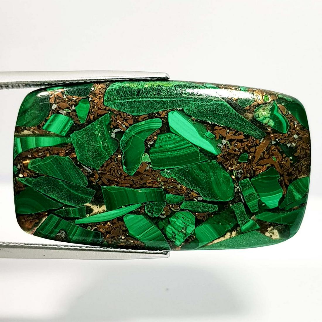 29.38 ct Composite Copper Malachite (1 of 2)