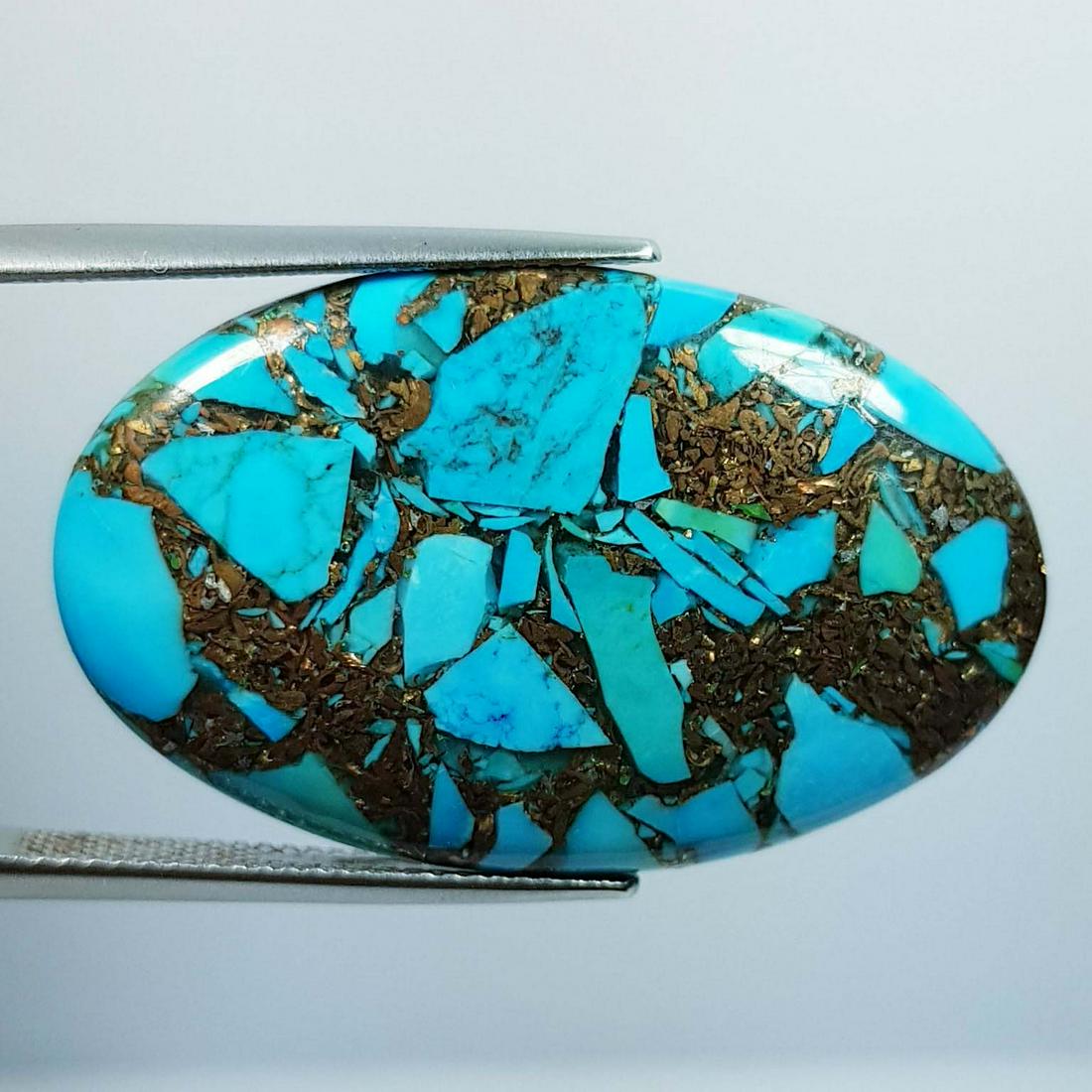 26.45 ct Composite Copper Turquoise (1 of 2)