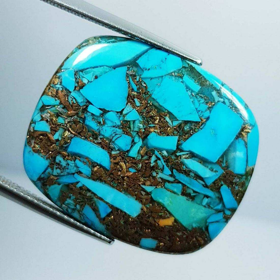 18.60 ct Composite Copper Turquoise (1 of 2)