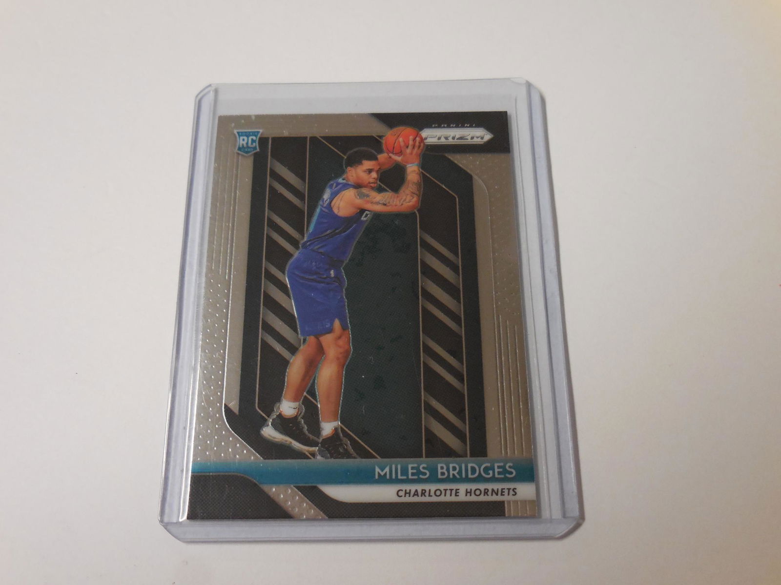 18-19 PRIZM MILES BRIDGES ROOKIE CARD (1 of 2)