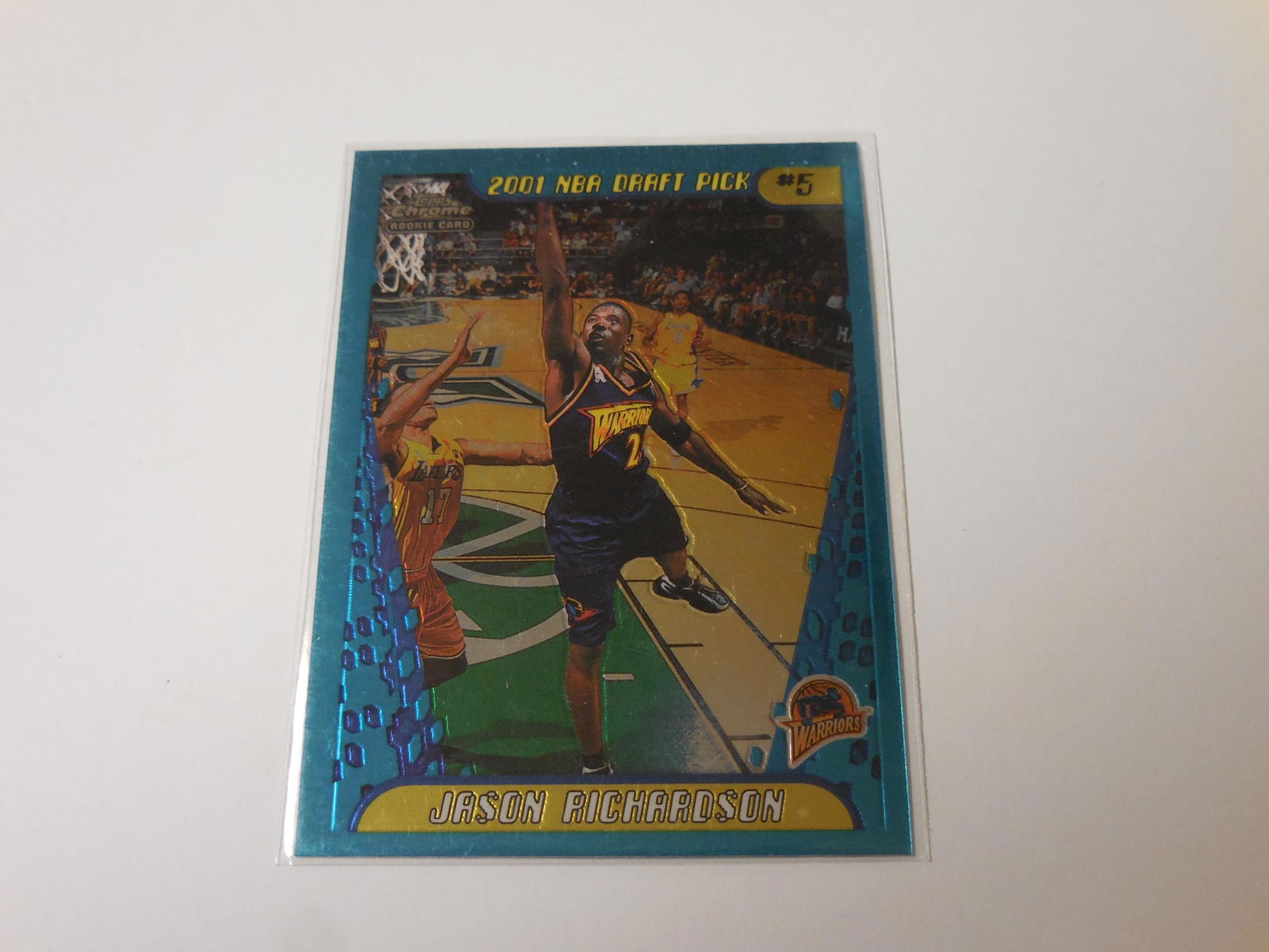 01-02 TOPPS CHROME JASON RICHARDSON RC (1 of 2)