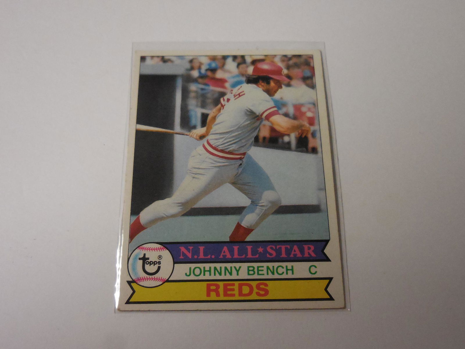 1979 TOPPS JOHNNY BENCH NL ALL STAR (1 of 2)