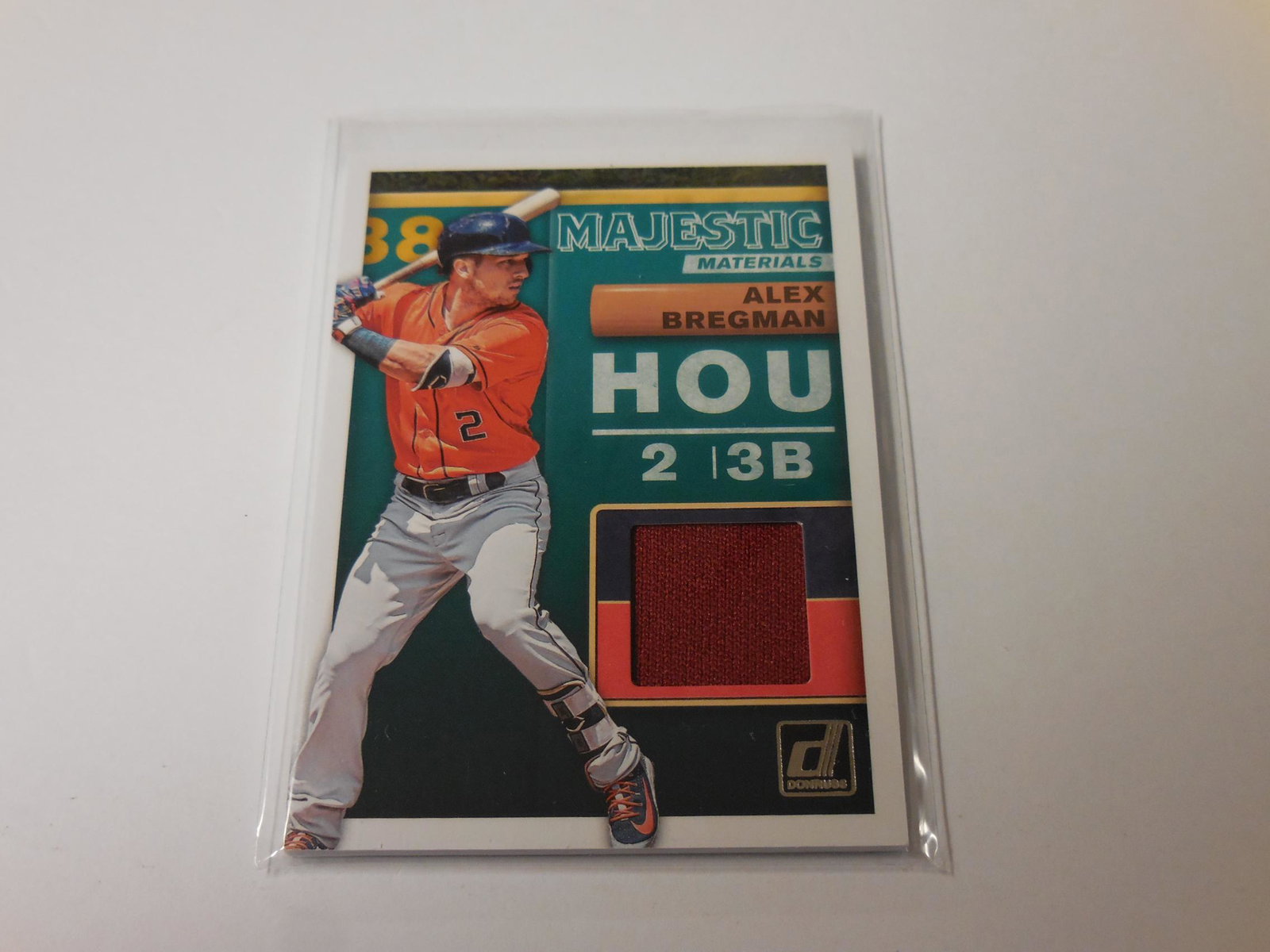 19 DONRUSS ALEX BREGMAN JERSEY CARD: 19 DONRUSS ALEX BREGMAN JERSEY CARD Reserve: $3.00 Shipping: Domestic: Flat-rate of $6.00 to anywhere within the contiguous U.S. International: Foreign shipping rates are determined by destination. In