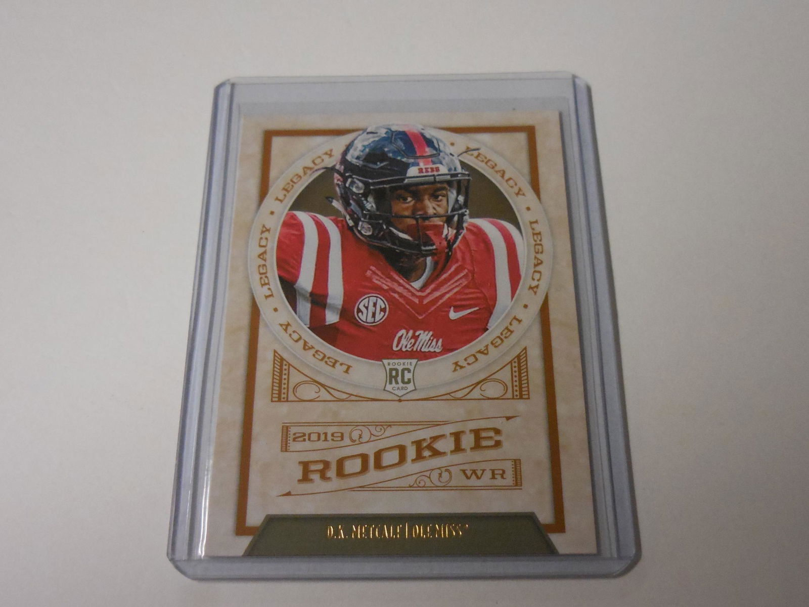 19 LEGACY DK METCALF ROOKIE CARD (1 of 2)