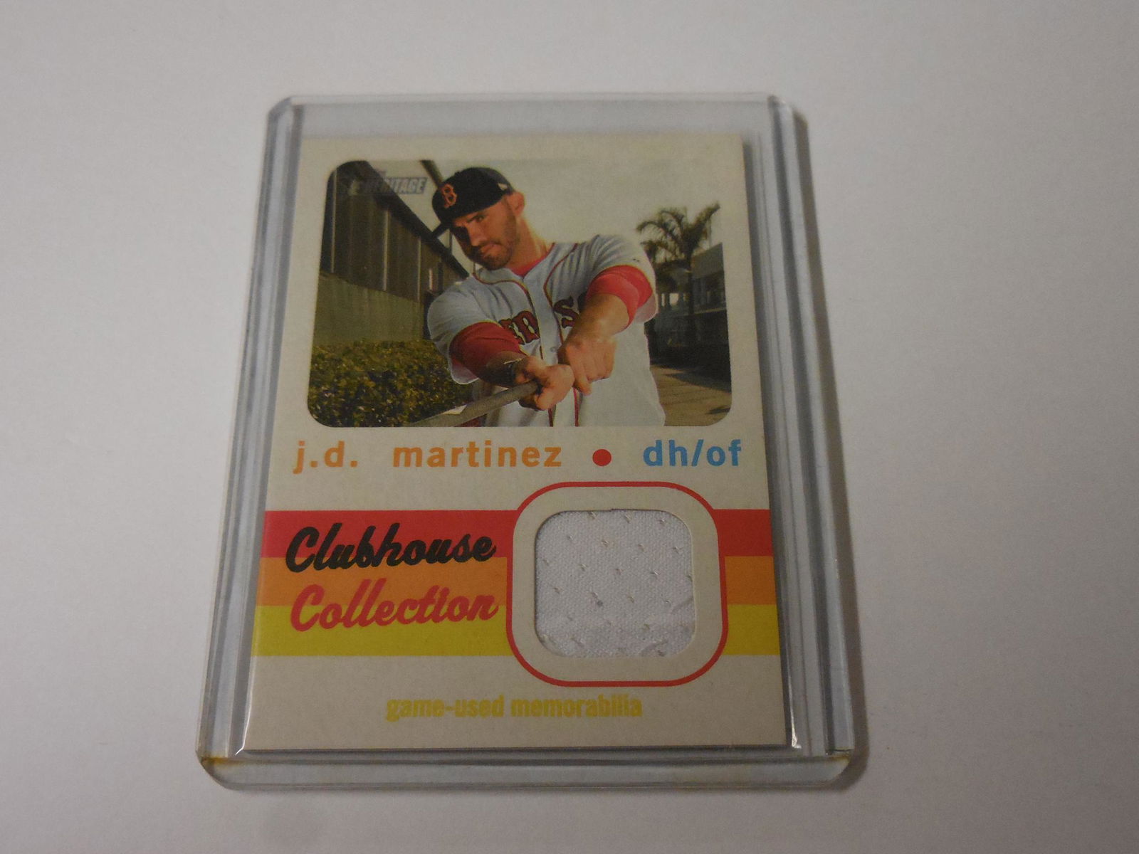 2020 HERITAGE JD MARTINEZ JERSEY CARD (1 of 2)