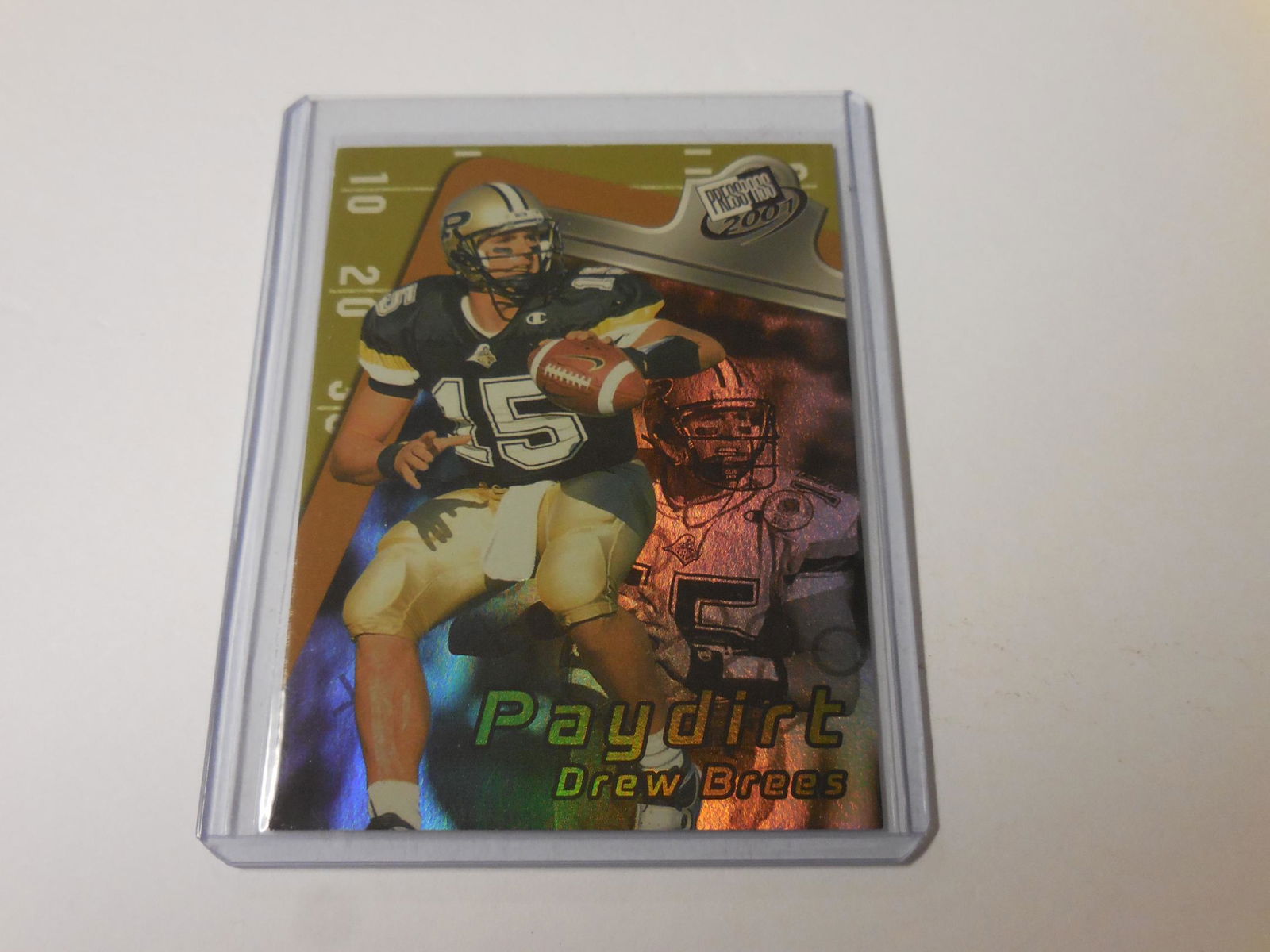 01 PRESS PASS DREW BREES HOLO RC (1 of 2)