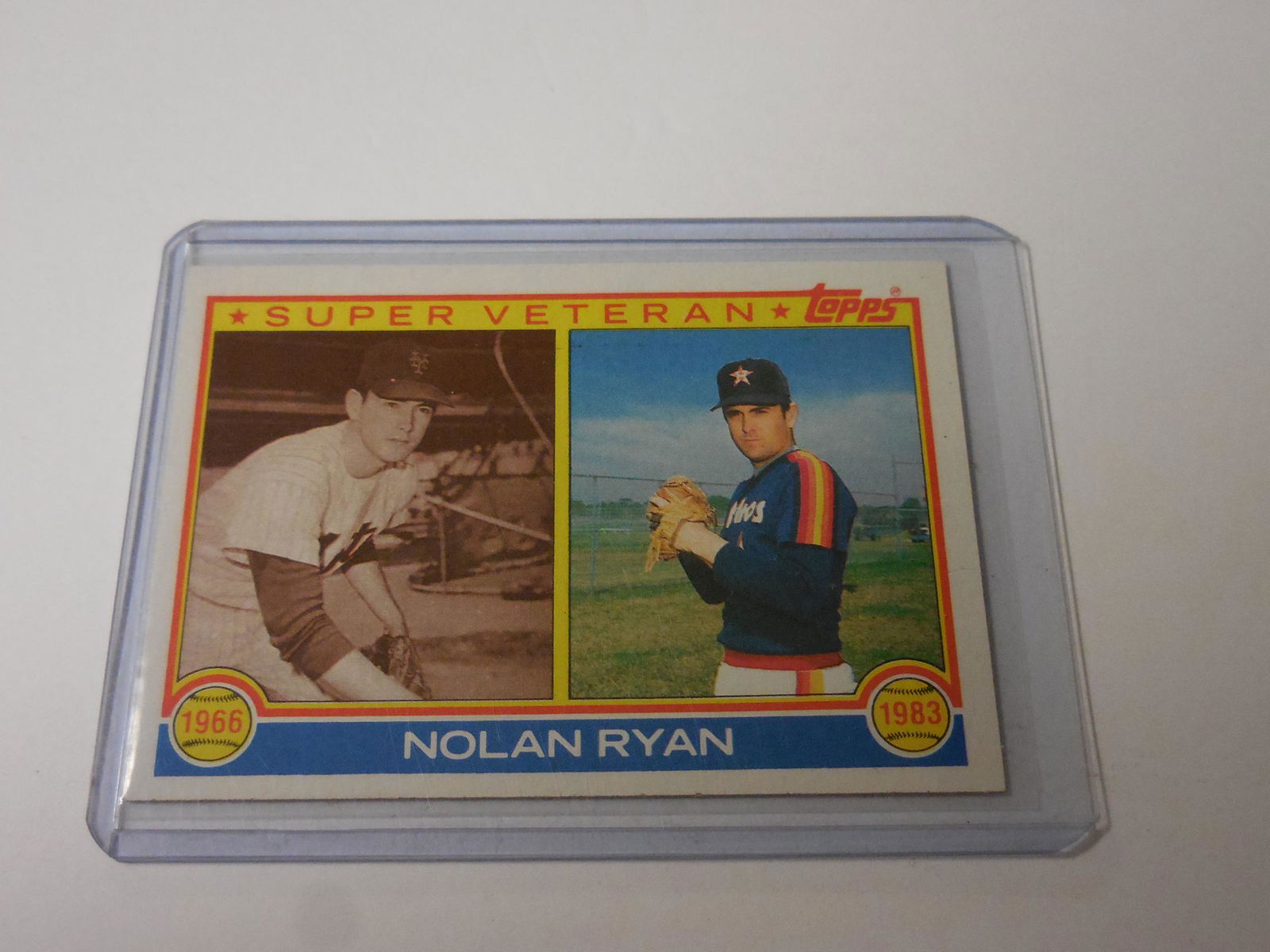 1983 TOPPS NOLAN RYAN SUPER VET (1 of 2)