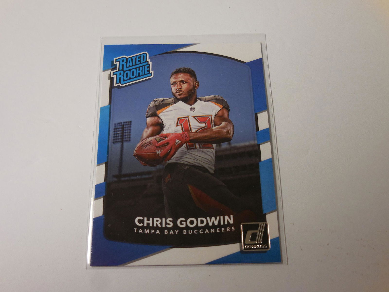 2017 DONRUSS CHRIS GODWIN RC (1 of 2)