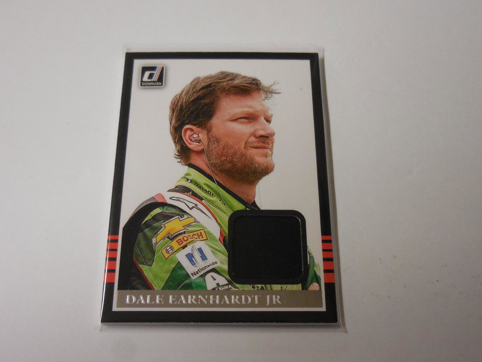 18 DONRUSS DALE EARNHARDT JR RELIC: 18 DONRUSS DALE EARNHARDT JR RELIC Reserve: $5.00 Shipping: Domestic: Flat-rate of $6.00 to anywhere within the contiguous U.S. International: Foreign shipping rates are determined by destination. Int