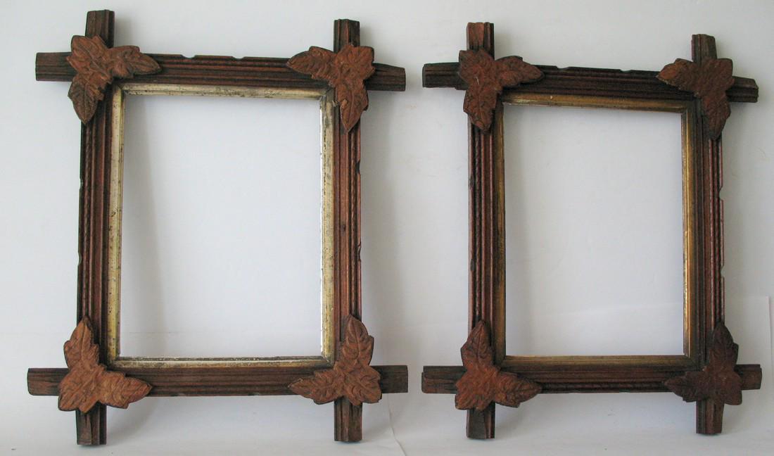 Pair of vintage Adirondack style frames. (1 of 4)