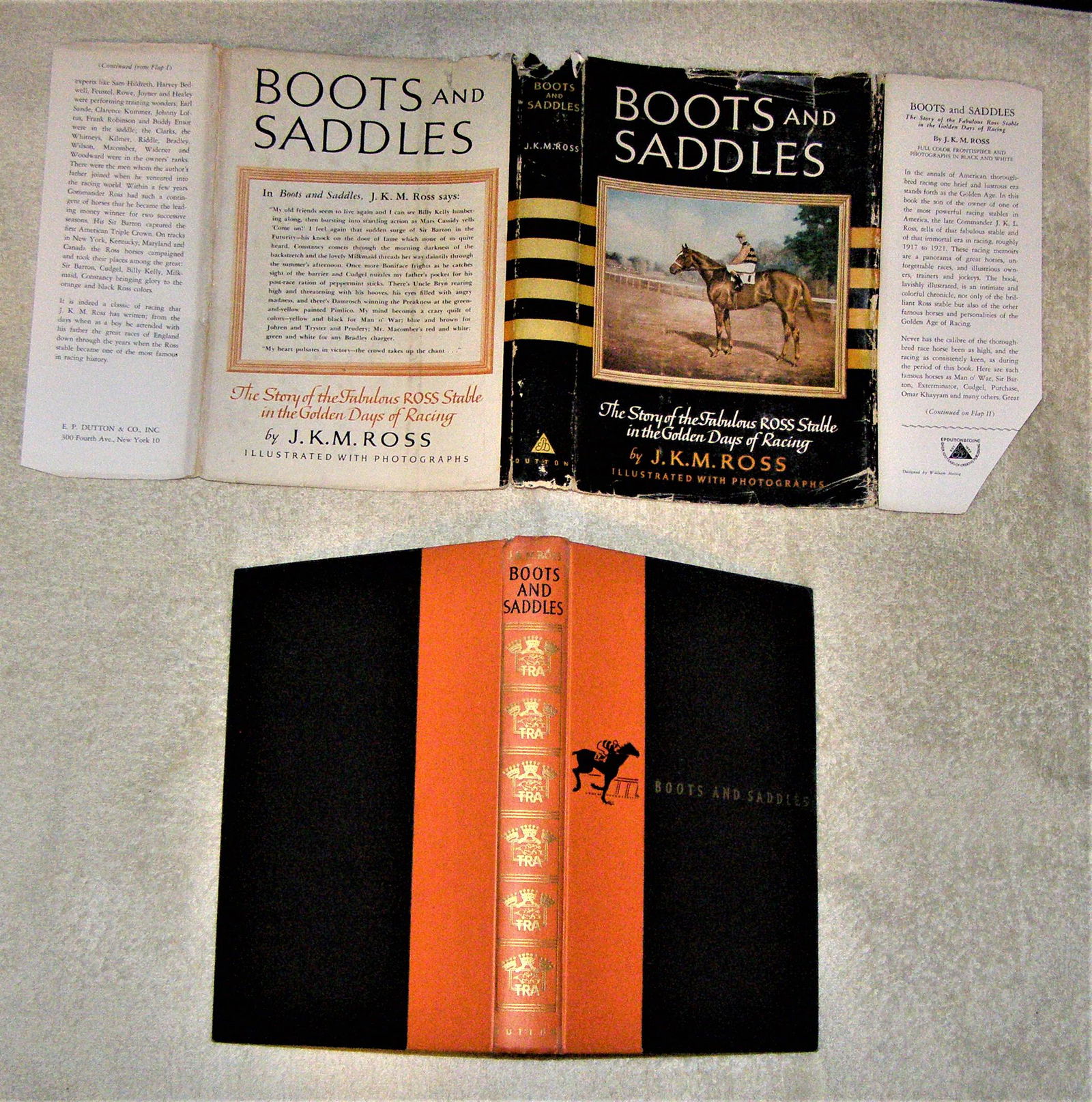 BOOTS AND SADDLES : THE ROSS STABLES AMERICA'S FIRST TRIPLE CROWN WINNER (1 of 5)