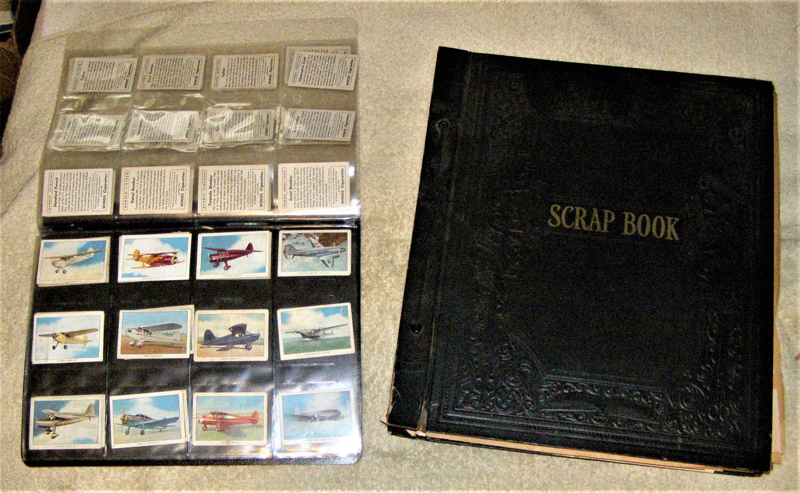 WW2 ERA BOYS SCRAPBOOK AERO - NAVAL - TANKS (1 of 7)