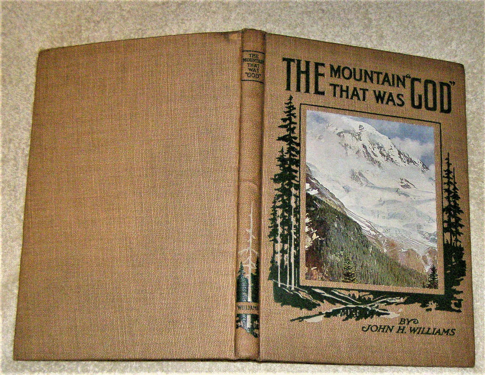 THE MOUNTAIN THAT WAS GOD : MT RAINIER INDIANS CALLED IT TACOMA: Title: THE MOUNTAIN THAT WAS GOD: MT RAINIER INDIANS CALLED IT TACOMA Description: THE MOUNTAIN THAT WAS GOD by John Williams 1911 second revised - enlarged edition. color and b&w photos, 144pp with 2