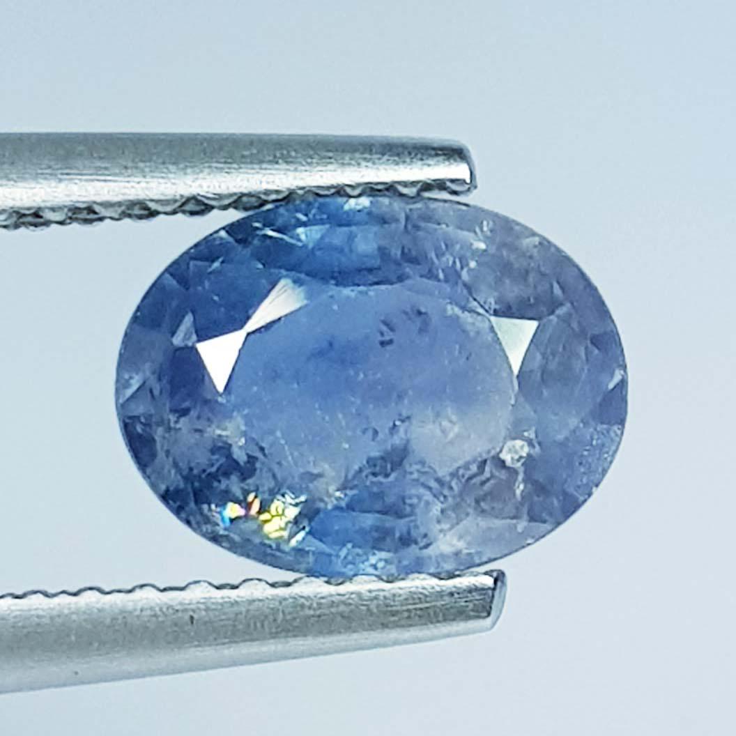 1.64 ct Natural Blue Sapphire: No Reserve! Title: 1.64 ct Natural Blue Sapphire Color/Clarity: Loosegemstone Gemstones: VS Carat Weights: 1.64 Size/Dimensions: 8.10 x 6.20 x 3.50 Additional Information: Oval - Burma Shipping: Dom