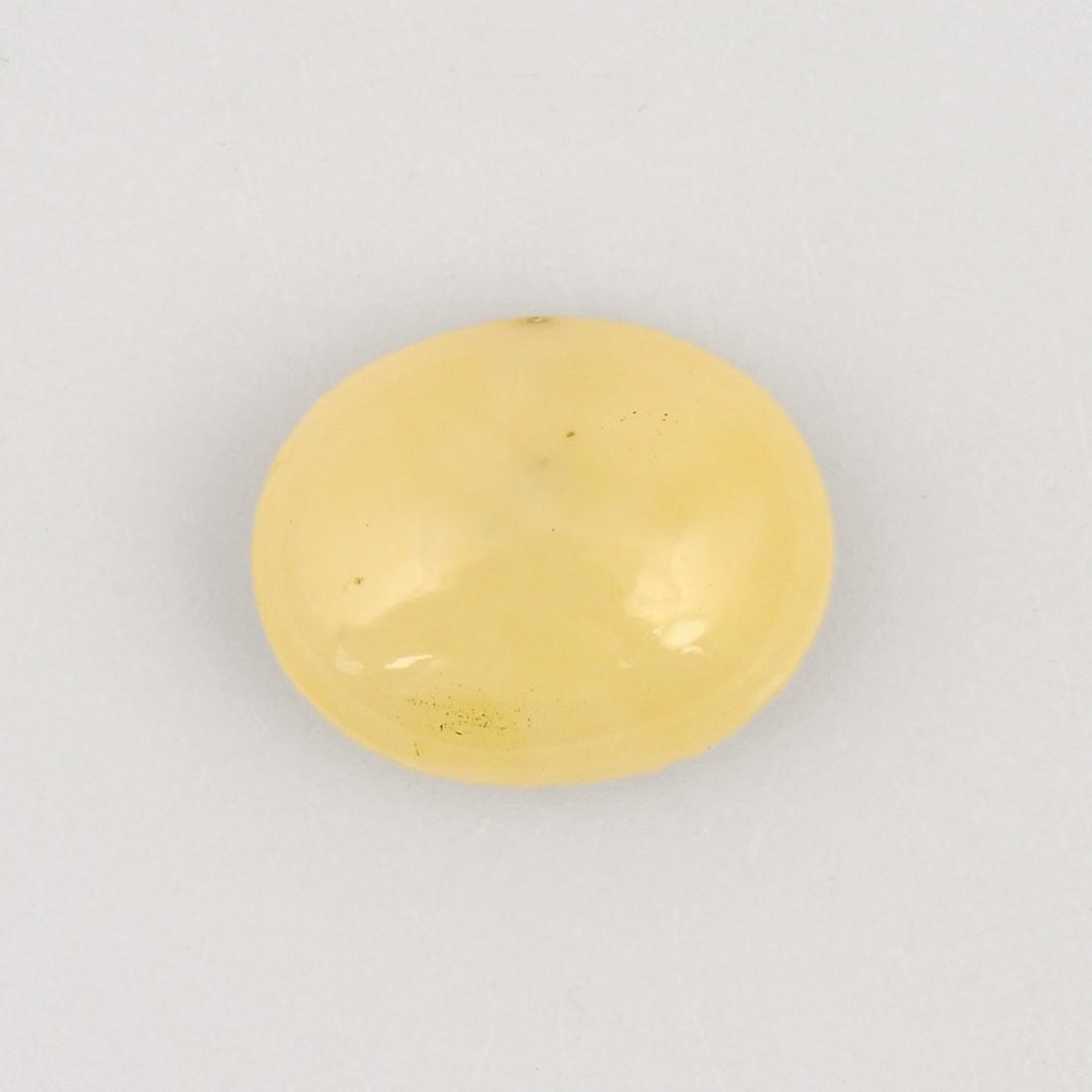 4.00 Carat Yellow Color Natural Oval Opal Loose Gemstone 1 Pieces (1 of 6)