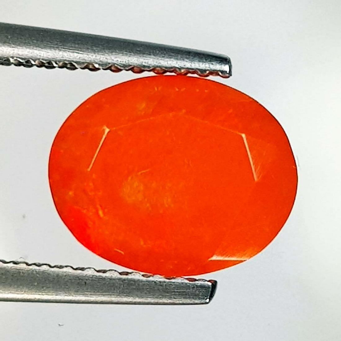 Natural Orange Opal Oval Cut 1.50 ct (1 of 4)