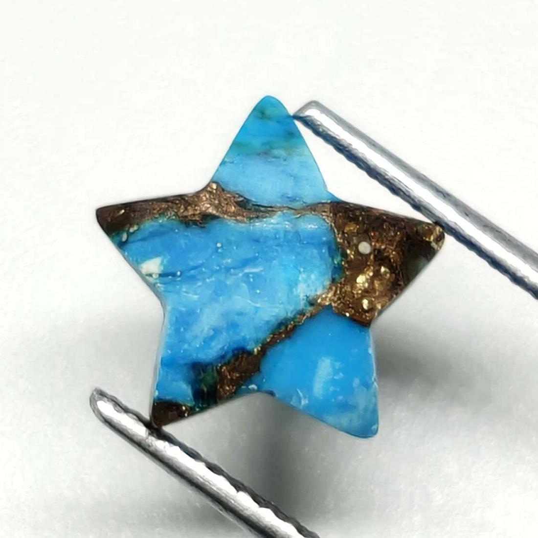 2.85 ct Composite Star Copper Turquoise (1 of 2)