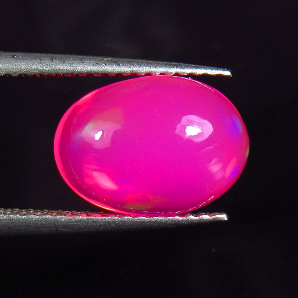 2.06 Ctw Natural Pink Fire Opal Oval Cab (1 of 2)