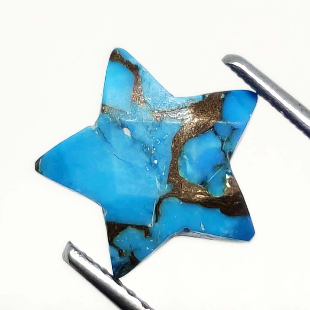 2.95 ct Composite Star Copper Turquoise (1 of 1)